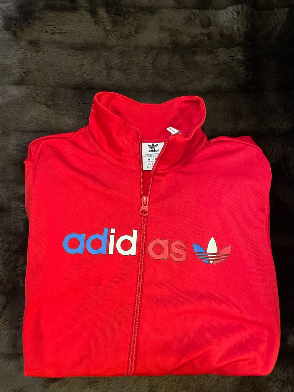 Adidas Red Track Jacket